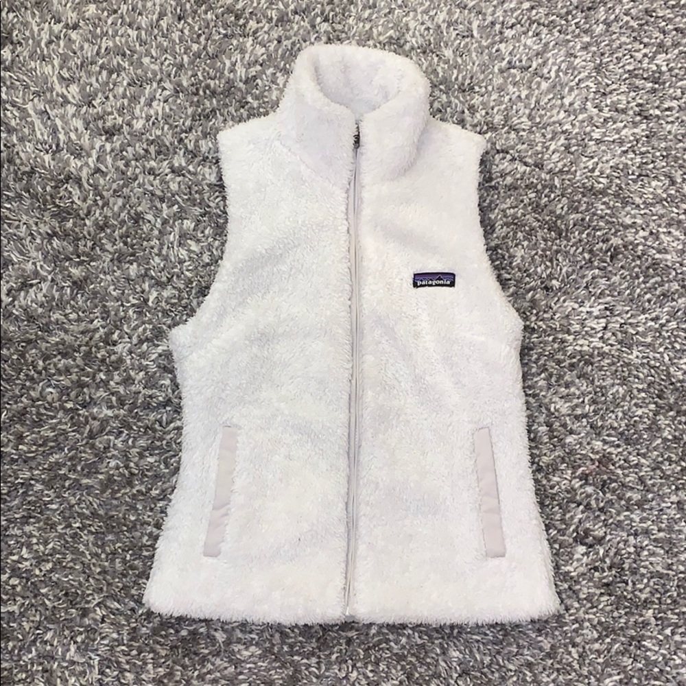 White Patagonia vest